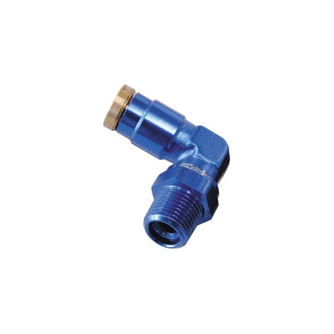 Aeroflow AF123-02X 90 Deg 1/8" NPT To 3/16" Nylon Quick