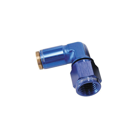 Aeroflow AF123-03-02X 90 Deg -3AN To 3/16"Nylon Quick