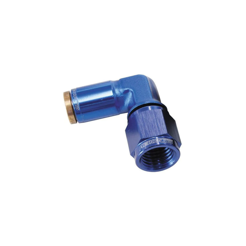 Aeroflow AF123-03-02X 90 Deg -3AN To 3/16"Nylon Quick