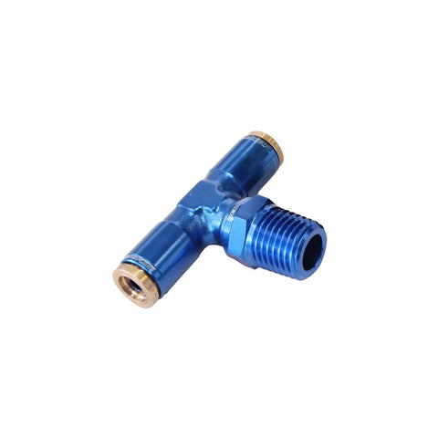 Aeroflow AF124-04X Push To Connect 1/4" NPT to 1/4" Nylon