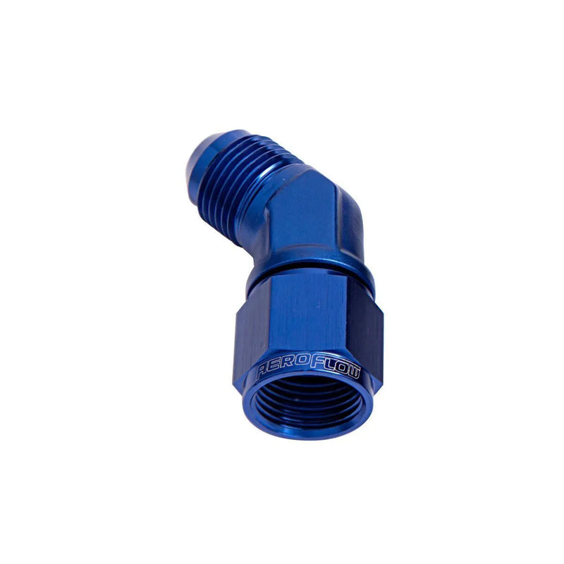 Aeroflow AF142-06X 45 Deg Female/Male Flare Swivel -6AN