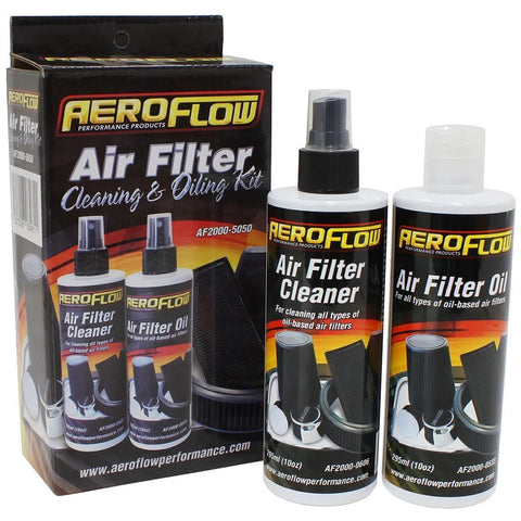 Aeroflow AF2000-5050 Air Filter Cleaner and Oil Kit - 2 x