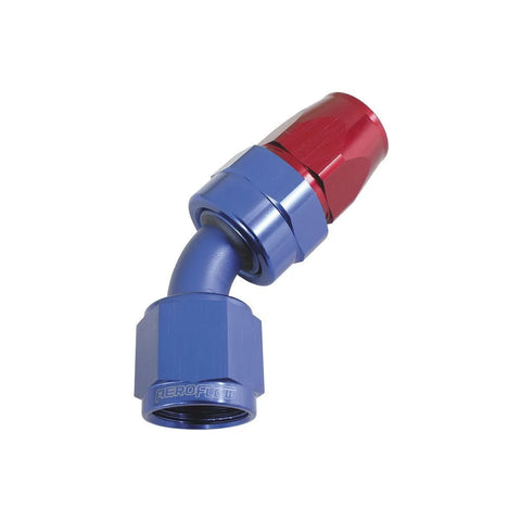 Aeroflow AF202-12X 200 Series Ptfe 45 Deg Alloy Hose End