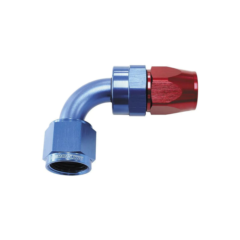 Aeroflow AF203-12DX 200 Series Ptfe 90 Deg Alloy Hose End