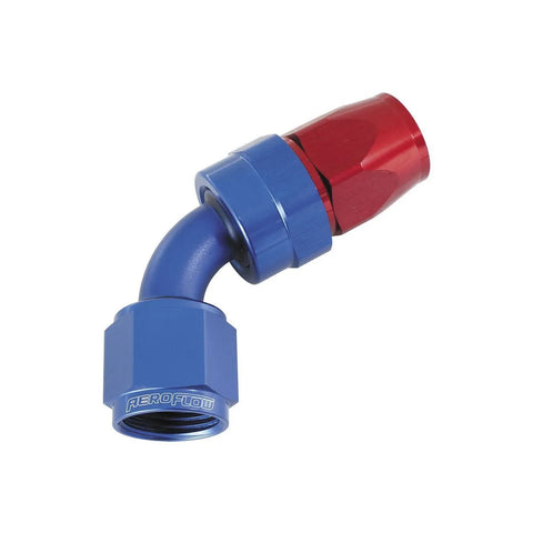 Aeroflow AF208-08DX 200 Series Ptfe 60 Deg Alloy Hose End