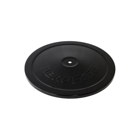 Aeroflow AF2251-0922 9" Air Filter Top Plate - Black Steel