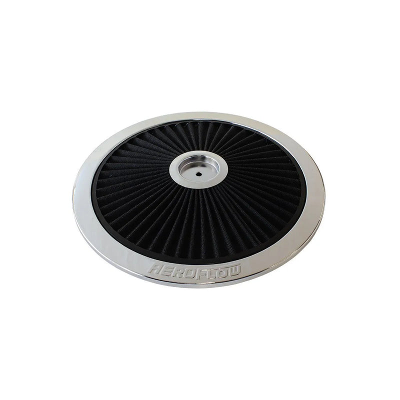 Aeroflow AF2851-1401 14" Chrome Full Flow Top Plate -