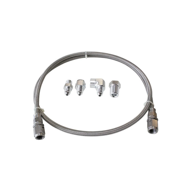 Aeroflow AF30-3004X -3AN x 4Ft Braided Stainless Steel
