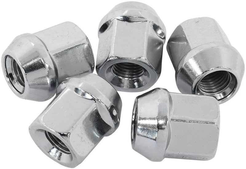 Aeroflow AF3035-XPX Open Chrome Wheel Nuts - M12 x | Kren Offroad NZ
