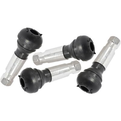Aeroflow Rubber Pull Thru Valve Stems Chrome 7/16in Hole