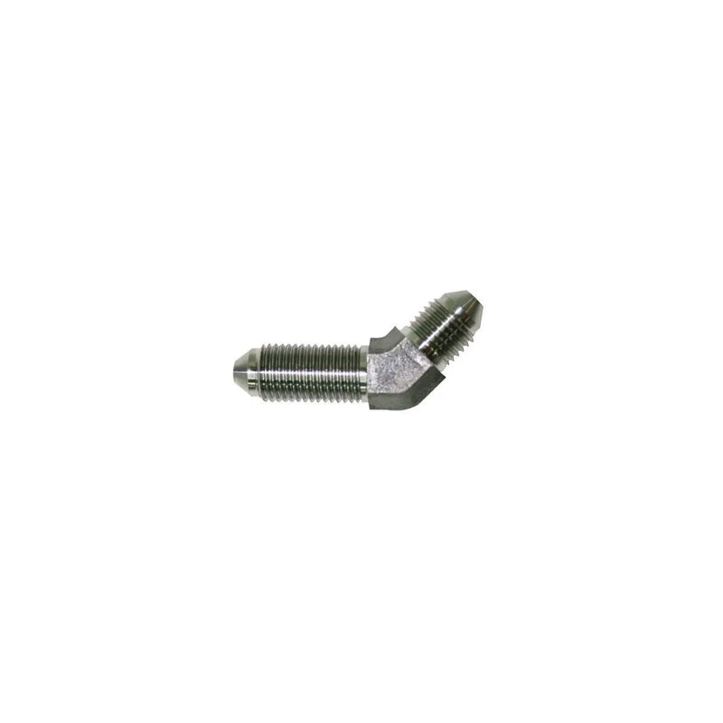 Aeroflow AF321-03-XPX 45 Deg Stainless Steel Bulkh | Kren Offroad NZ