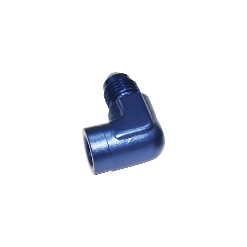 Aeroflow AF373-04X 90 Deg Female 1/8 NPT To -4AN Adapter