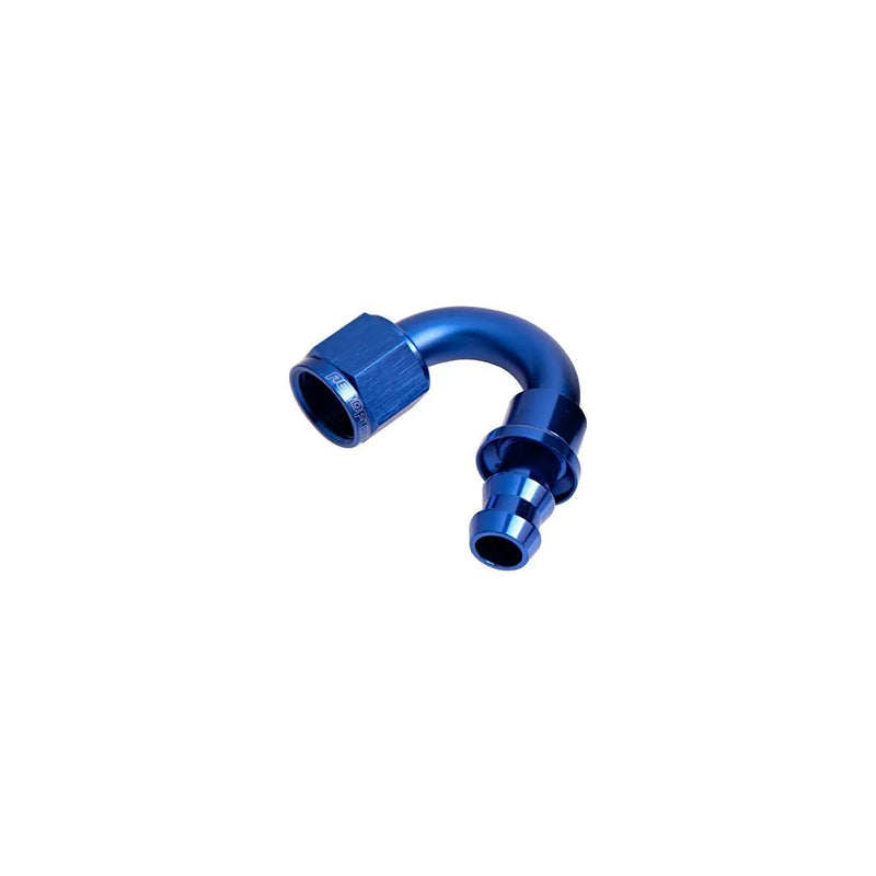 Aeroflow AF405-08X 400 Series Push Lok 150 Deg Hose End
