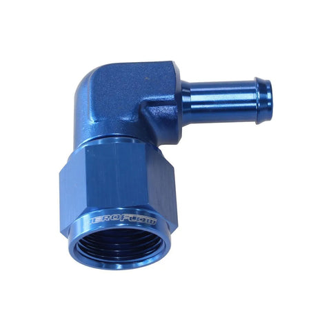 Aeroflow AF413-08-06X 3/8" to -8AN 90 Deg Hose Barb