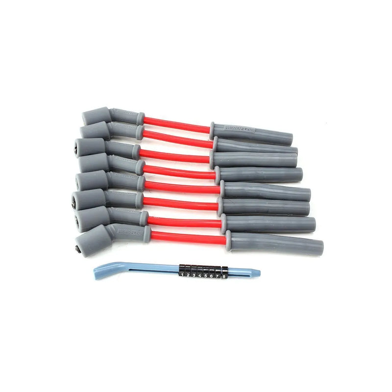 Aeroflow AF4530-32819 8.5mm Spark Plug Wire Set - Red