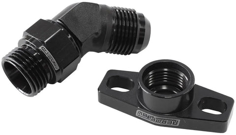 Aeroflow AF463-12 45° Turbo Drain Adapter -10AN Fi | Kren Offroad NZ
