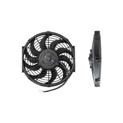 Aeroflow AF49-1001 12" Curved Blade Electric Thermo Fan -