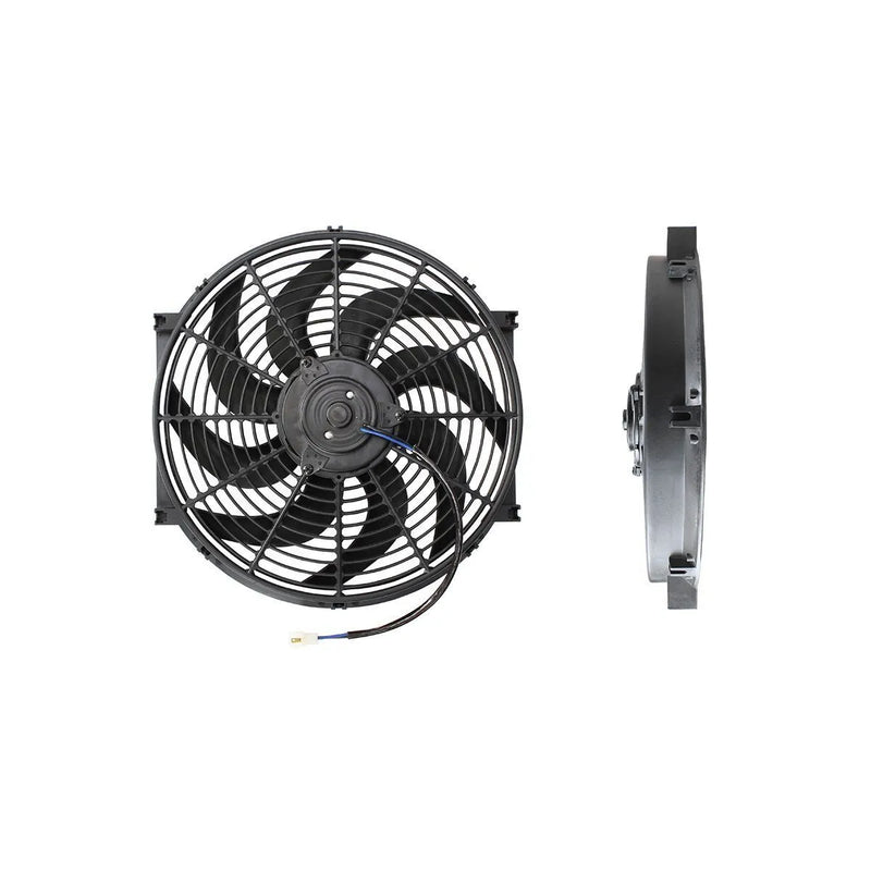 Aeroflow AF49-1002 14" Curved Blade Electric Thermo Fan -