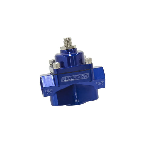 Aeroflow AF49-3001X 1-4 PSI Billet 2-Port Fuel Pressure