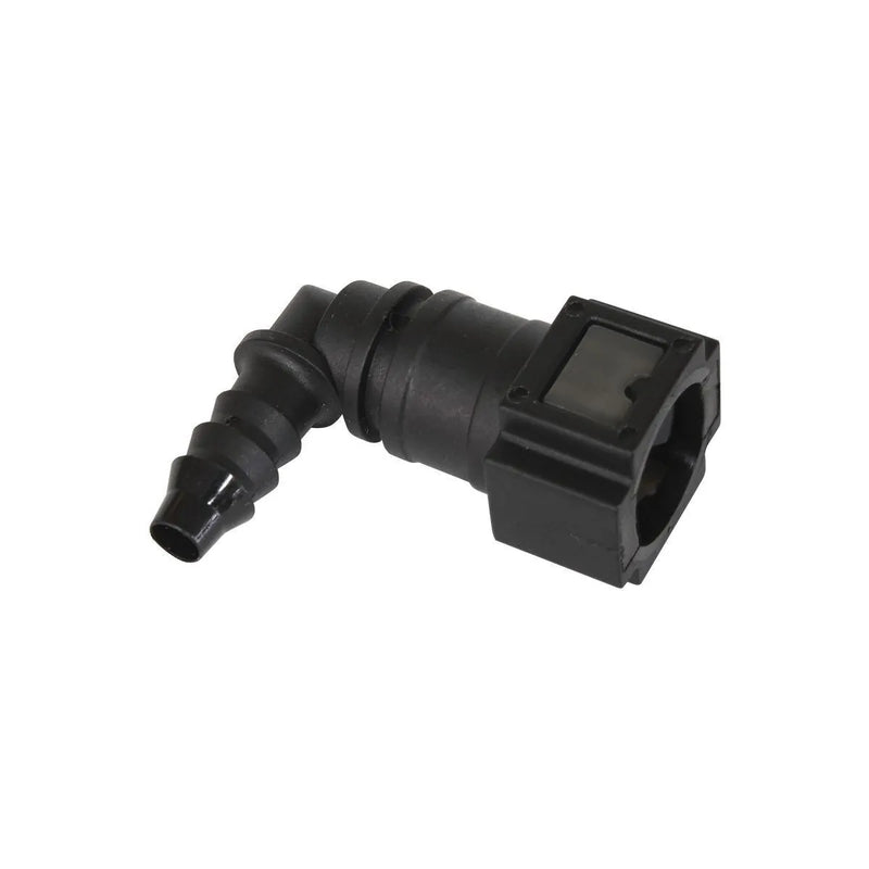 Aeroflow AF49-7002 90 Deg Push On EFI Fitting - 5/16"