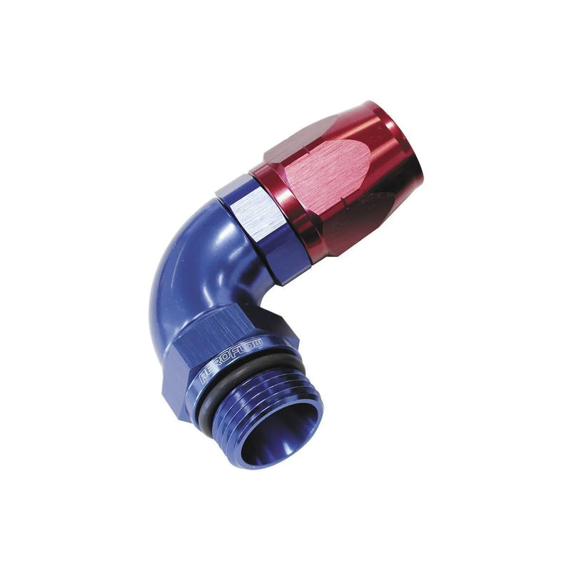 Aeroflow AF549-12-10X 90 Deg Male 10 ORB to -12 Full Flow