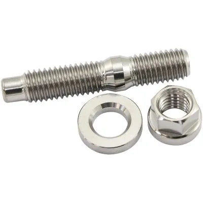 Aeroflow AF55-2005 M8 x 1.25mm Titanium Stud Hex Nut and