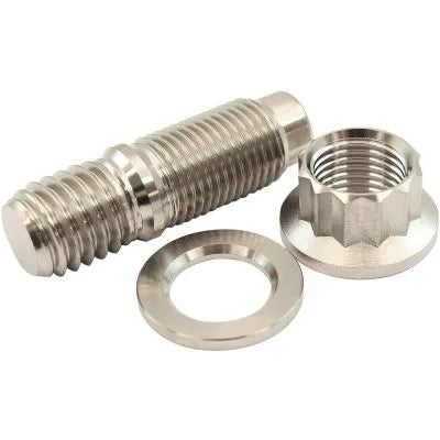 Aeroflow AF55-3011 1/2" Titanium Stud Nut and Washer Kit