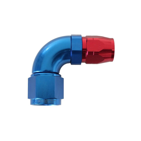 Aeroflow AF553-12-16X 90 Deg Stepped Female 16AN Hose to