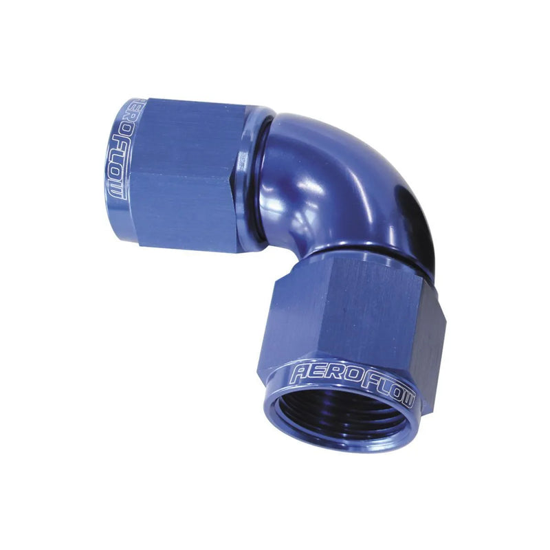 Aeroflow AF583-10X 90 Deg Full Flow Female Swivel Coupler