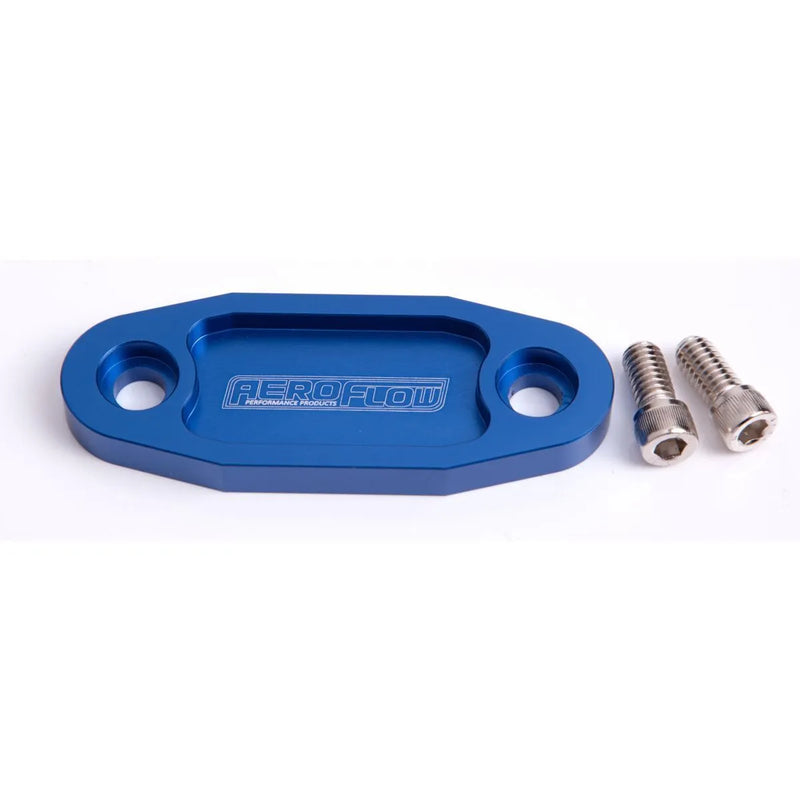 Aeroflow AF64-2020X Billet Fuel Pump Block Off (302-351C)