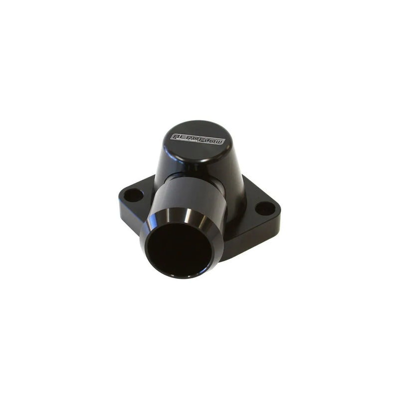 Aeroflow AF64-2115BLK Swivel Billet Thermostat Housing -