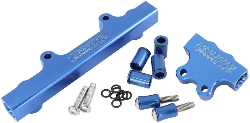 Aeroflow AF64-2213-XPX Billet EFI Fuel Rails (Mazd | Kren Offroad NZ