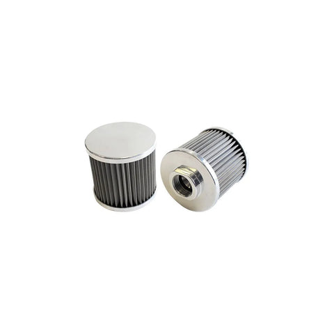 Aeroflow AF77-2001X Stainless Steel Billet breather