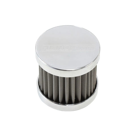 Aeroflow AF77-2003X Stainless Steel Billet Breather With