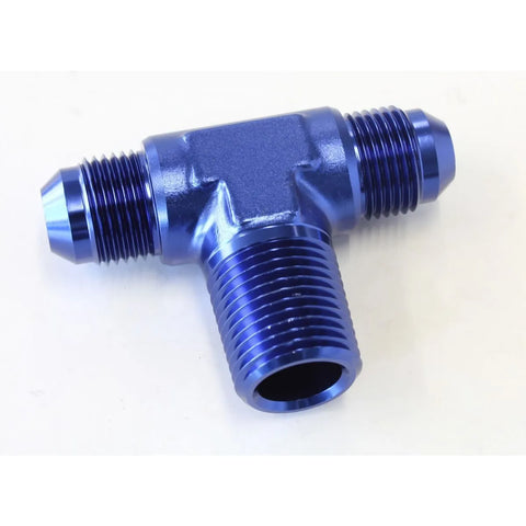 Aeroflow AF825-08-08X -8AN Tee with 1/2" NPT On Side
