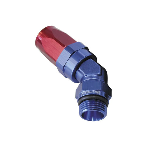 Aeroflow AF844-10-08X Taper Swivel 45 Deg Hose End -10AN