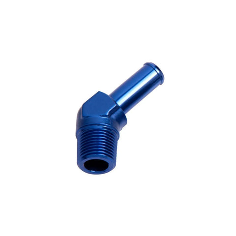Aeroflow AF845-06-05X 45 Deg 3/8" NPT to 5/16" Barb