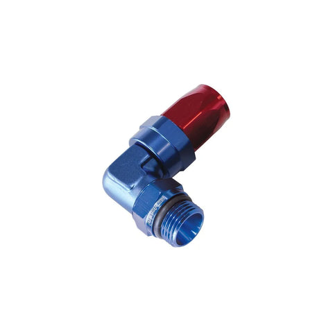 Aeroflow AF849-06-04X 90 Deg Taper Swivel Hose End -6AN