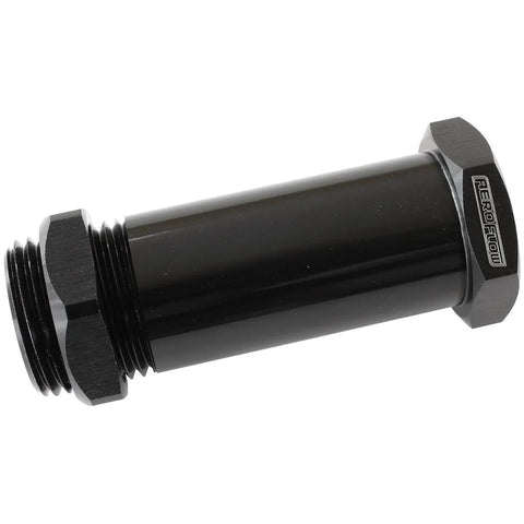 Aeroflow AF877-08BLK Through Frame Bulkhead with 2 x -8
