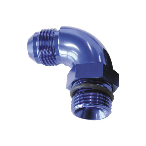 Aeroflow AF903-06X 90 Deg -6ORB To -6AN Full Flow Adapter