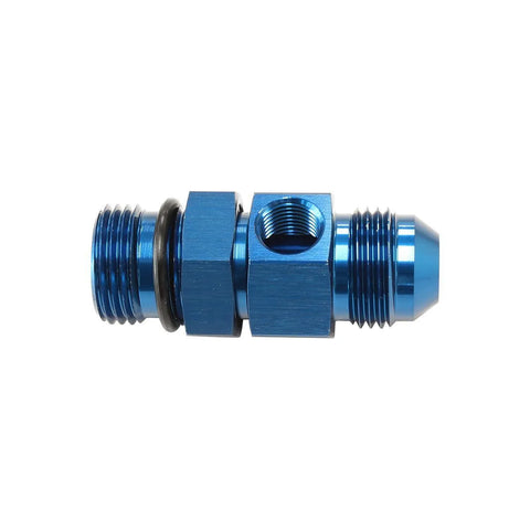 Aeroflow AF904-06X -6ORB To -6AN Extension With 1/8" Port