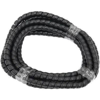 Aeroflow AF91-9801 7.6mm ID Spiral Wrap Black Cover - 1