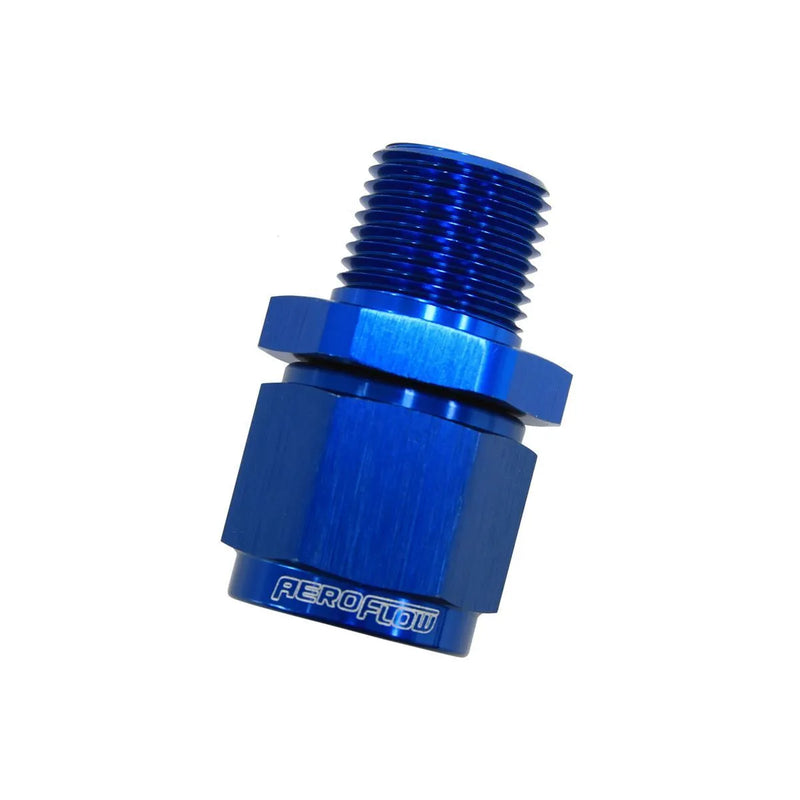Aeroflow AF916-12-08X 1/2" NPT To -12AN Straight Swivel