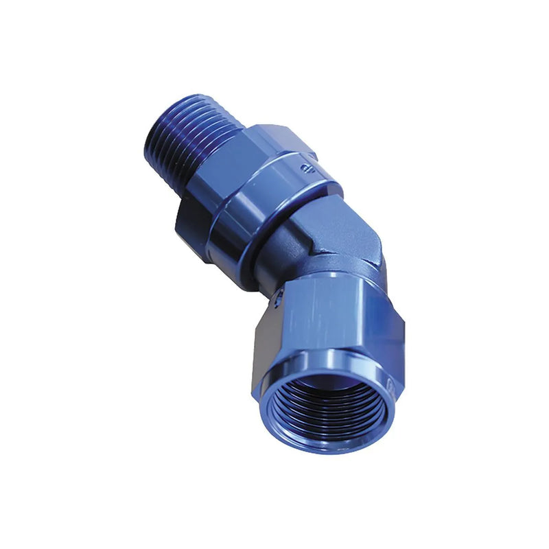 Aeroflow AF919-06-06X 45 Deg 3/8" NPT To -6AN Flare
