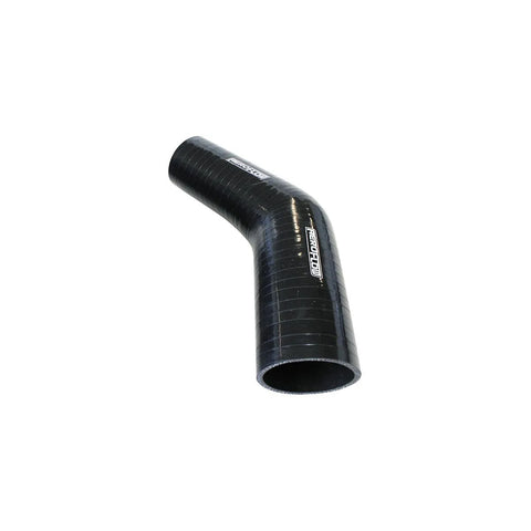 Aeroflow AF9202-XXX 45 Deg Silicone Hose Reducer - Black