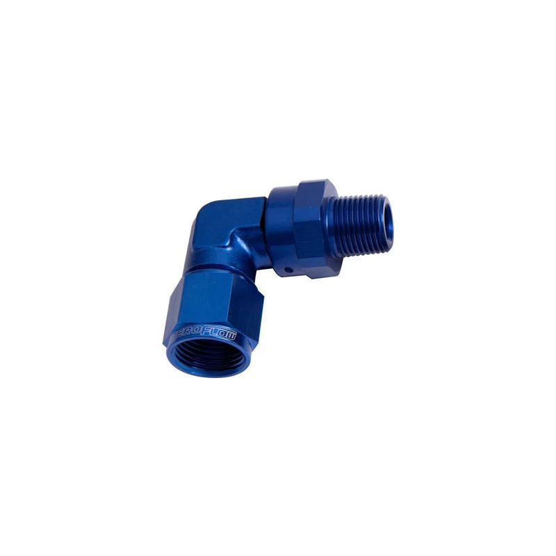 Aeroflow AF923-08-08X 90 Deg 1/2" NPT Male To -8AN Female