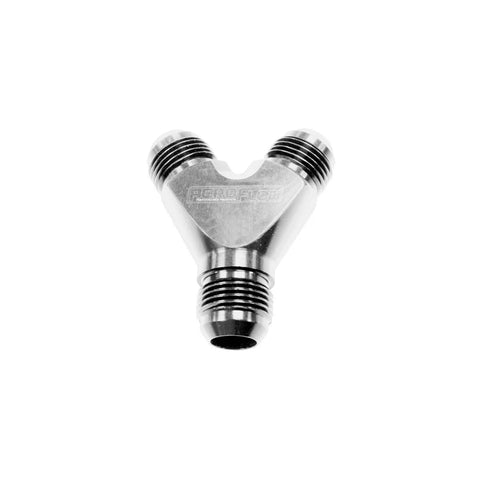 Aeroflow AF930-03-03S 3 x -3AN Male Y-Block - Silver