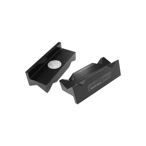 Aeroflow AF98-2041 Billet Aluminium Magnetic Vice Jaws -