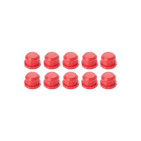 Aeroflow AF98-20MX Male Plastic Block Off Caps - 10 Pack