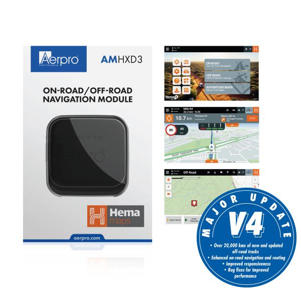 Aerpro Hema Maps On-Road / Off-Road Navigation Module